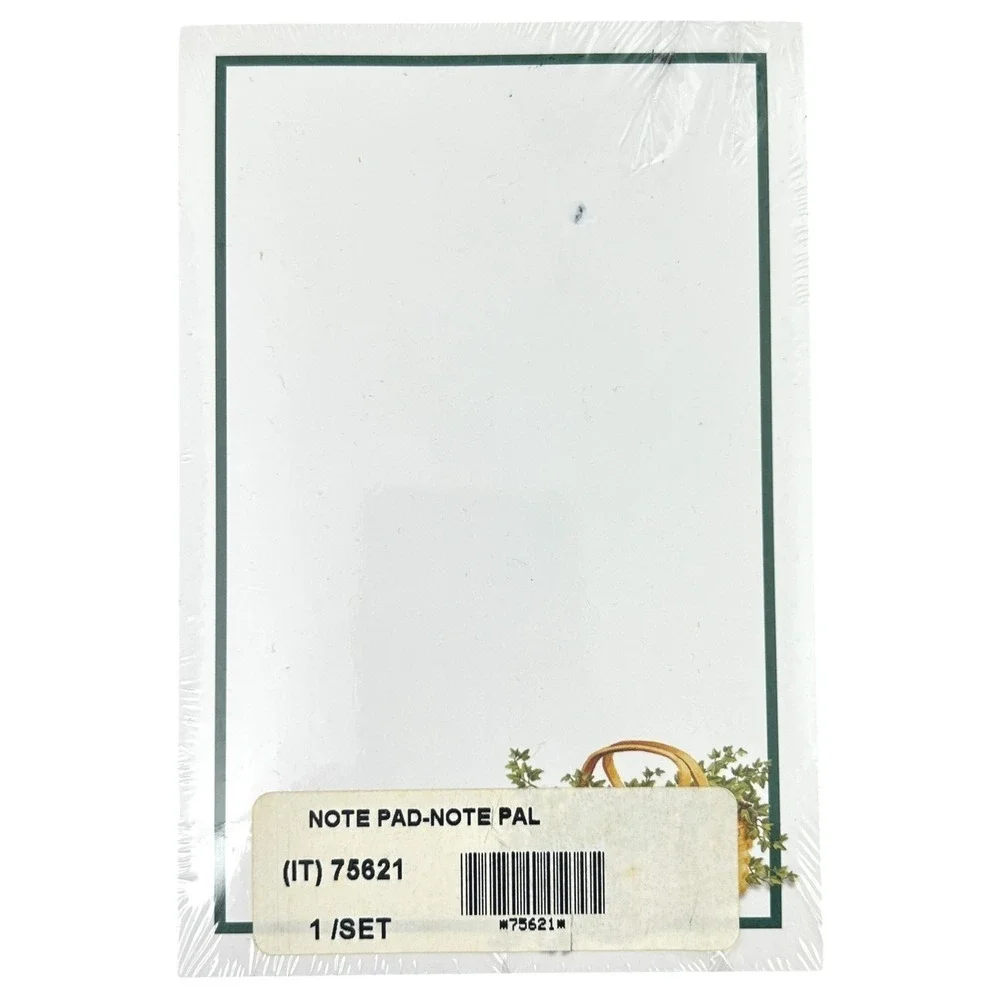 Longaberger Notepads‎ for the Note Pal Basket New Unused Sealed Lot of 3